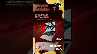 Dyazo Silver 6 Angles Ergonomic Adjustable Aluminum Laptop Stand