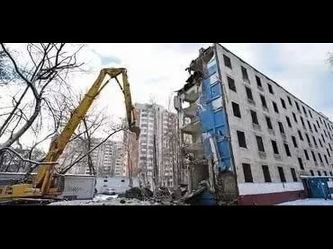 Снос пятиэтажек в Москве. Программа реновации. Жители против сноса!