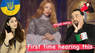 Algerian First Time HEARING-Щедрик - Тіна Кароль THIS SONG [Angel Voice ] #reaction #shorts