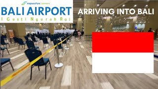 BALI ARRIVALS PROCEDURE | Denpasar International Airport [2022]