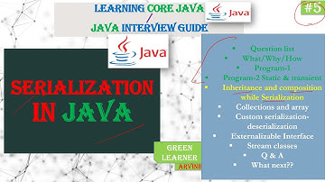 Inheritance and Composition In Serialization || Serialization In Java #5 || Core Java Tutorial