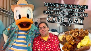 Minnie's Beach Bash Character Breakfast (and Tom) Return to Cape May Cafe at Disney's Beach Club