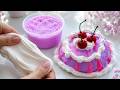 Dreamy Lavender Slime Cake 🧁