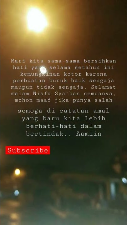 story wa 30 detik | malam nisfu sya'ban #shorts #viral #storywa #nisfusyaban