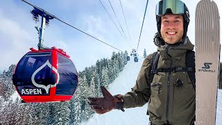 Teuerstes Skigebiet der Welt: Verrückter Skitag in ASPEN