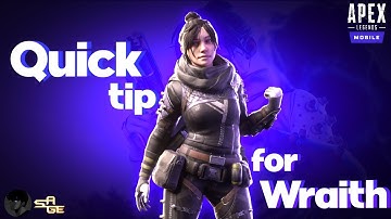 Apex legends mobile Quick trick for Wraith