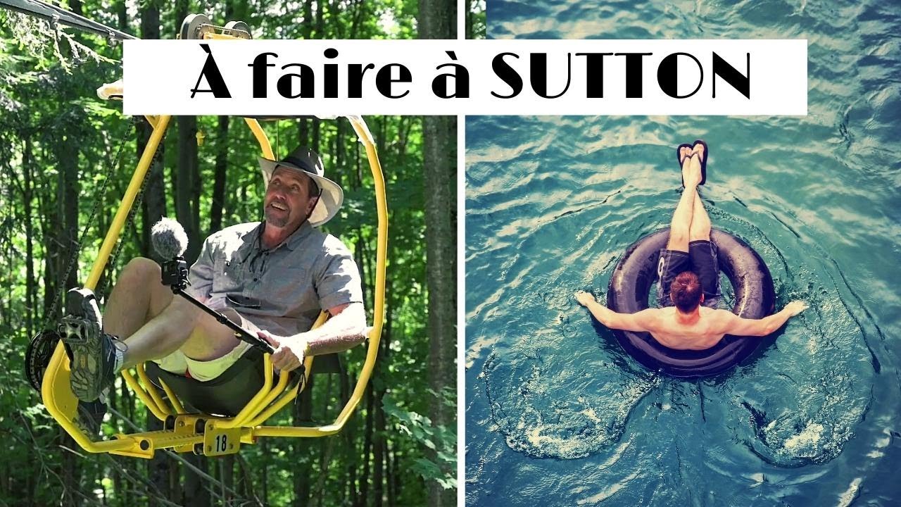 Quoi Faire Cet Ete A Sutton Velovolant Glissade En Tube Au Diable Vert Youtube