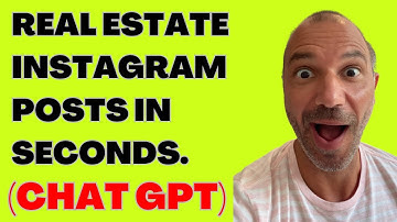 ChatGPT: Create Real Estate Instagram Posts in SECONDS