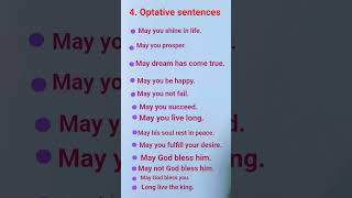 Optative Sentences Examples