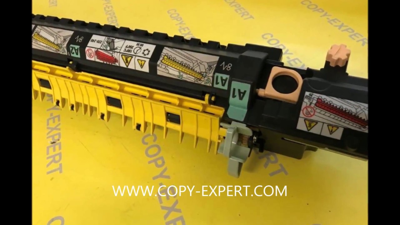 XEROX WC7232 Parts fuser laser formater HDD - YouTube