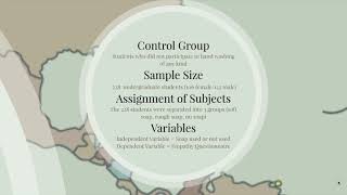 Haptics in Non Verbal Communication