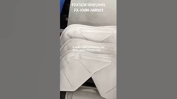 Automatic Mechanical KN95 Mask Making Machine inside nose pins