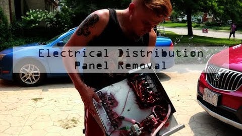 Electrical Distribution Panel Removal | Shuttle Bus Conversion EP 6