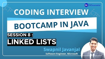 Swapnil Javanjal Session 8 : Coding Interview Practice: Linked Lists