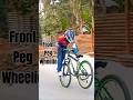 front peg stunt 😀 #msvz #cyclestunt #shorts #shortsfeed  #shortsyoutube #srasad
