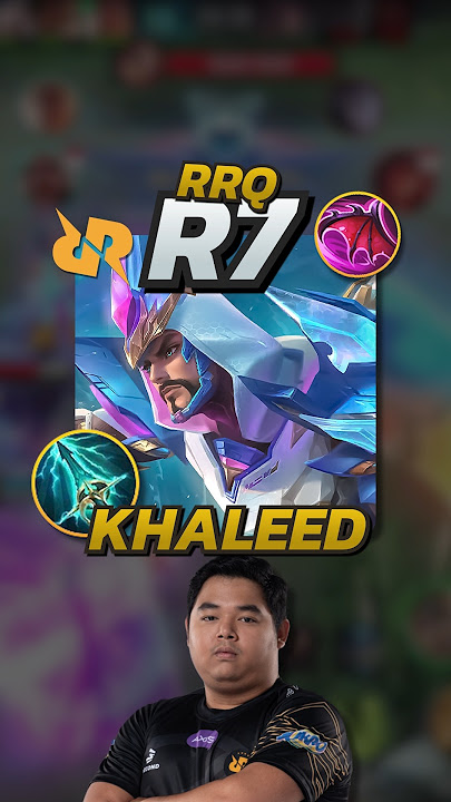 How RRQ R7 Plays Khaleed! Mobile Legends #mobilelegends #mlbb #gaming