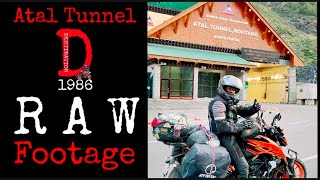 Atal Tunnel Rothang Raw Footage