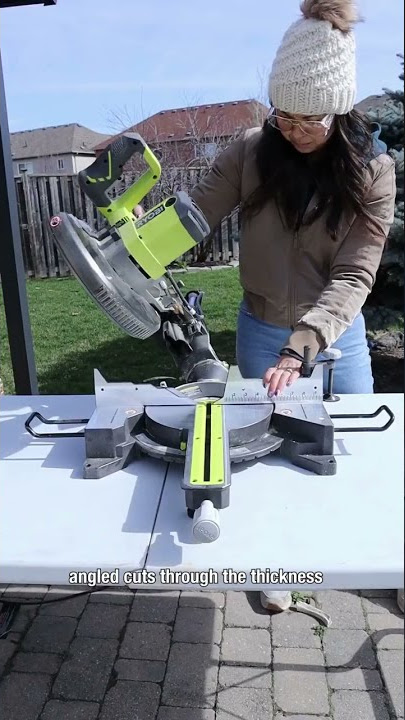 Ryobi 12 Sliding Compound Miter Saw TSS120L Review, 41% OFF