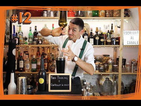 #12 ABC del Bartender - Il conteggio in once per il FREE POURING PERFETTO -Il Giardino sotto il naso