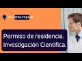 Permiso de Residencia en Italia. Investigación Científica.