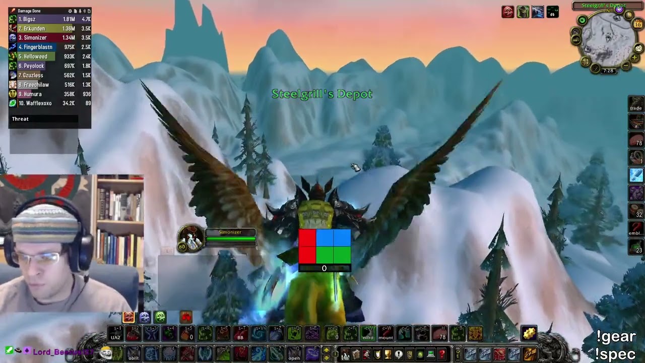 All Hardmodes + Algalon EASY - Guild Ulduar 25 Raid - Assassination Rogue - VOD 2/16/2023