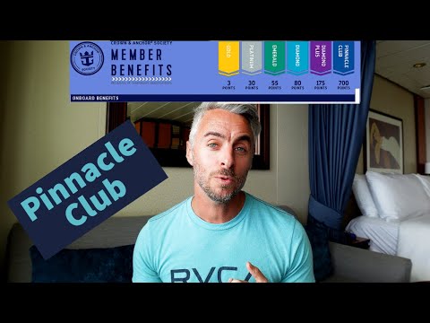 Crown & Anchor Overview with Pinnacle Club Benefits! Royal Caribbean's Crown and Anchor Society