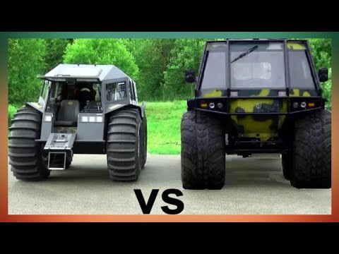 Video: Sherp ATV Is Een Tonka-truck Van $ 100.000 Voor Volwassenen, Gebouwd Om Over Alles Heen Te Rijden