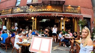 ⁴ᴷ⁶⁰ Walking NYC (Narrated) : Little Italy, Manhattan (August 16, 2019)