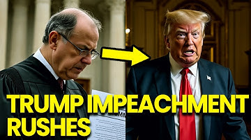 JUST IN: Impeachment Papers RUSH in after Trump THREATENS Judge