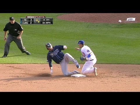 TB@CHC: Baker fires to second to catch Joyce stealing