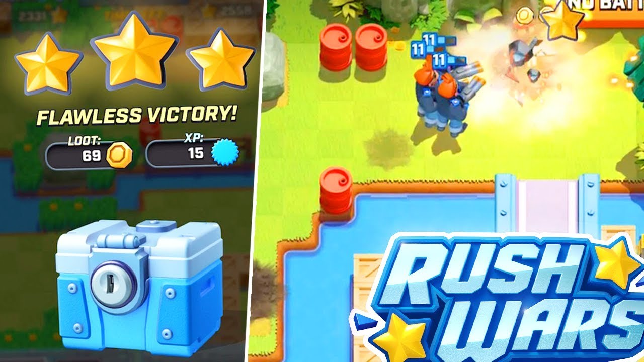 Я не могу потерять! Лучшая стратегия атаки Rush Wars