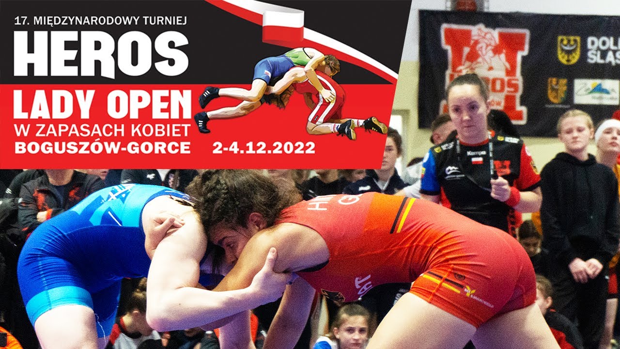 Heros Lady Open 2022 - Międzynarodowy Turniej w zapasach kobiet - VIDEO PODSUMOWANIE