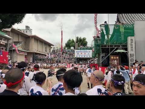 2023年博多祇園山笠『恵比須流～集団山笠見せ 櫛田入り練習』（2023.7.13）