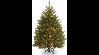 Review National Tree Company Pre-Lit Artificial Mini Christmas Tree 2023