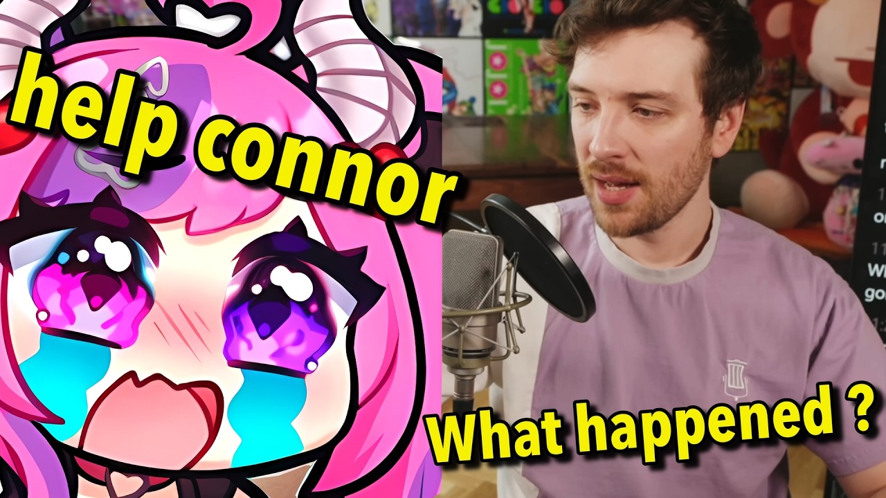 Mousey starts crying and immediately calls connor