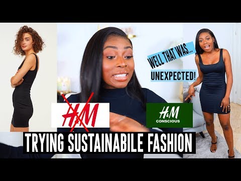 I TRIED SUSTAINABLE FASHION OPTIONS WITH UNEXPECTED RESULTS...YOU DECIDE!