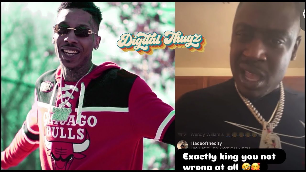 Ant Glizzy and DC Rapper A TOWN Go To War On IG LIVE ! - YouTube