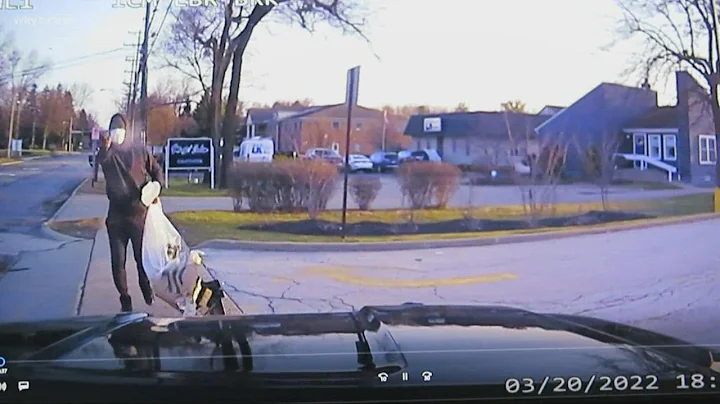 Dashcam video shows North Olmsted Starbucks robber...