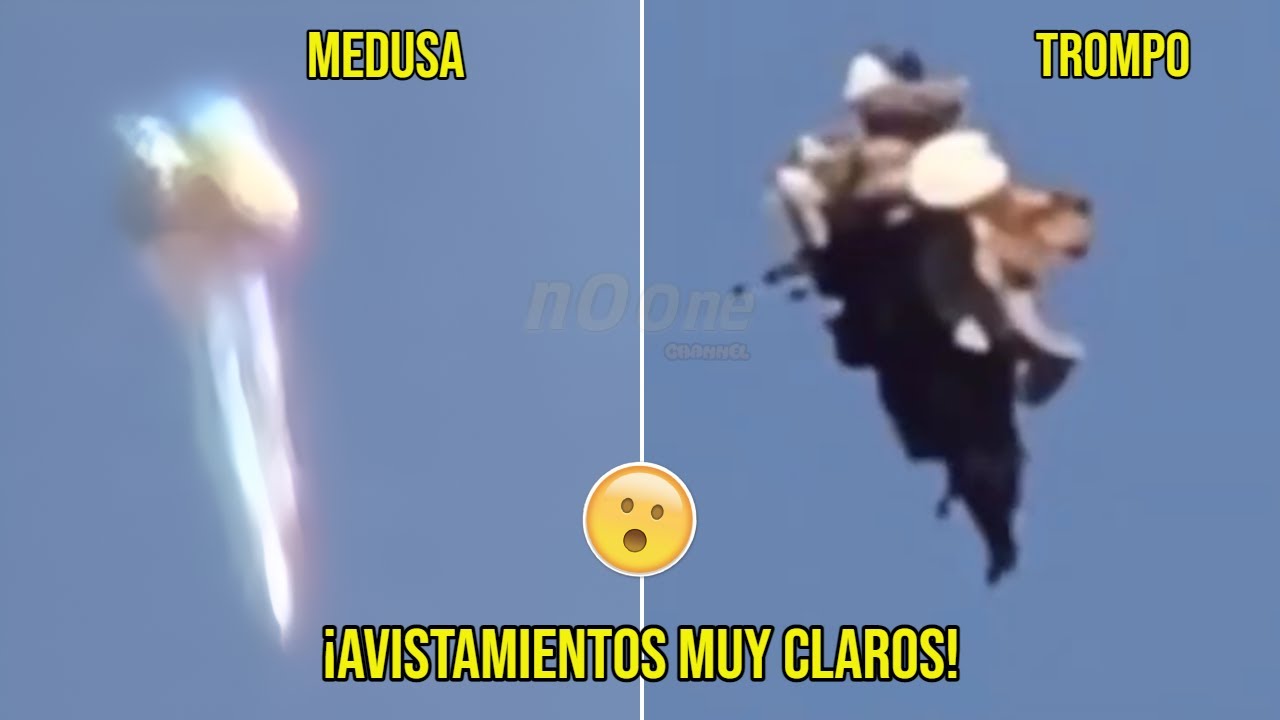 ¡OVNIS Actuales Muy CLAROS Captados en Cámara!