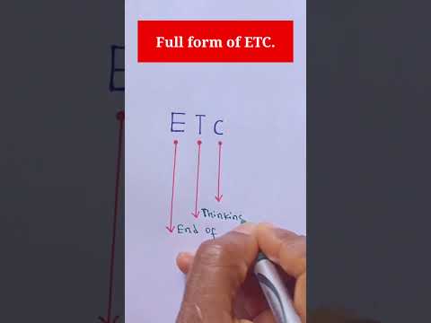 Ect Full Form Word
