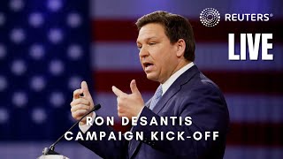 LIVE: Florida Governor Ron DeSantis kicks off his 2024 presidential campaign in Iowa
