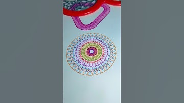 Do you like it? #spirograph #spirographshr #art #asmr #viral #satisfying #usa #pattern #shorts #shr