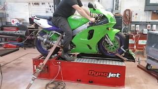 Dynojet Bike Inertia Dyno SP1 - dyno run ADVANCED DYNO SOLUTIONS