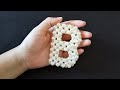 سلسلة الحروف طريقة عمل حرف B من الخرز 