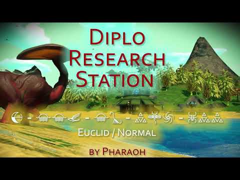 Red Diplo Glyphs and Diplo Research Station