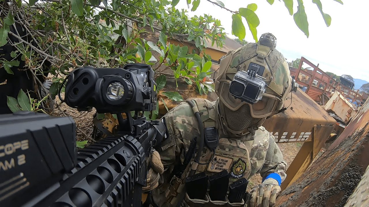 ¡VOLVEMOS A LA CHATARRERA! | AIRSOFT CQB OUTDOOR GAMEPLAY SR47