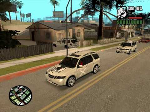 comando x gta san andreas