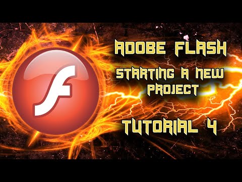 Beginning Flash Tutorial 04 - Creating Our First Project