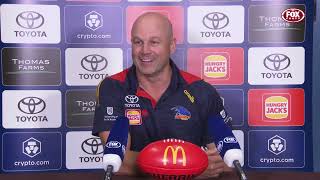 Adelaide Crows Press Conference | Round 6, 23/04/2023 | Fox Footy