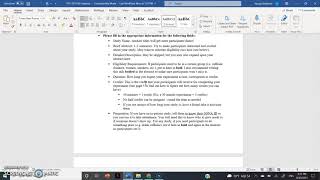 SONA Systems In-Person Study